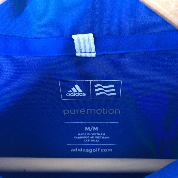 Adidas Puremotion 1/4 Zip Top Mens Medium Layering - Picture 4 of 6